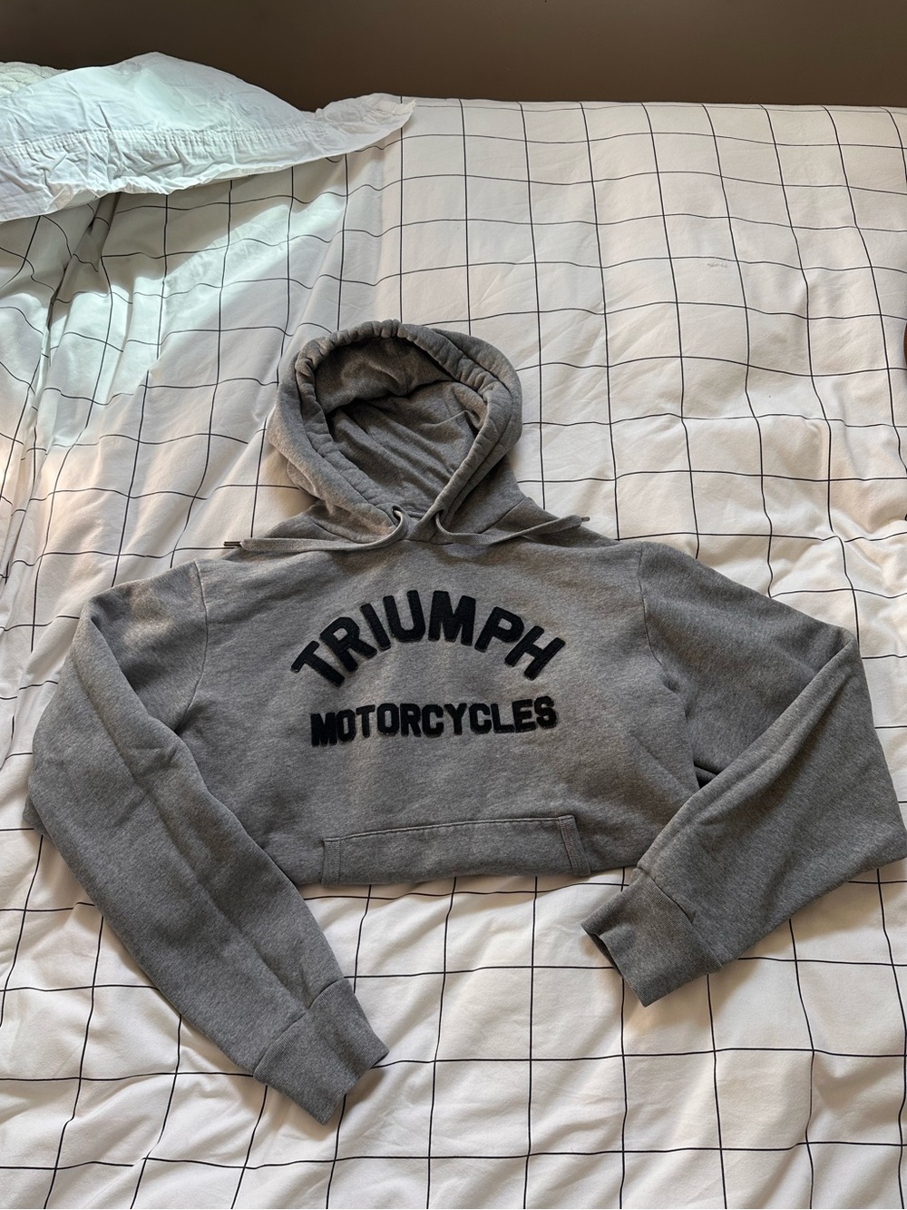 Triumph Motorcycles Grey Hoodie Sweatshirt - Picture 2 of 7